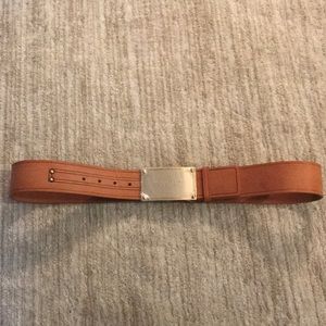 Michael Kors luggage leather belt
